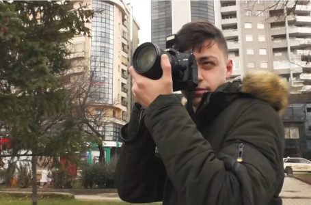 14 vjeçari Driton Lluhani me pasion të madh për fotografinë