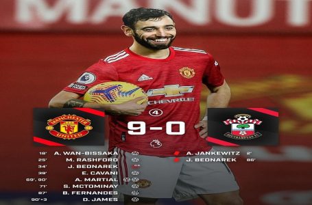 Manchester United me dy fitoret më të thella në histori të Premier Ligës