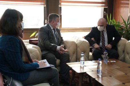 Gjini takohet me Udhëheqësin e Zyrës së Këshillit të Evropës