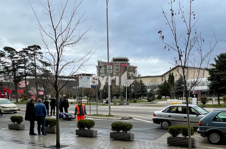 Aksident trafiku në Gjakovë (FOTO)