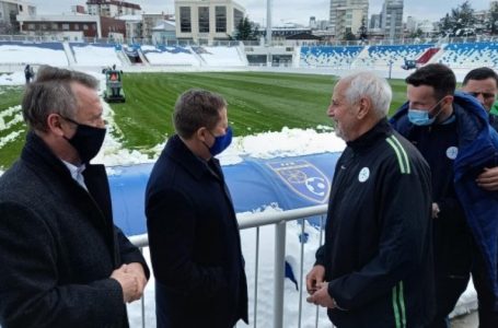 ​Szunyog viziton stadiumin “Fadil Vokrri”