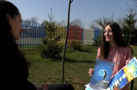 Migena Kqiraj dhe talenti i saj për pikturë