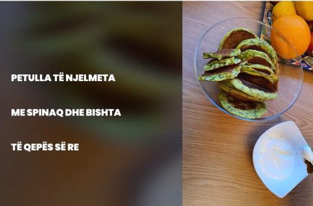 “Çeli Sytë”, Receta e ditës