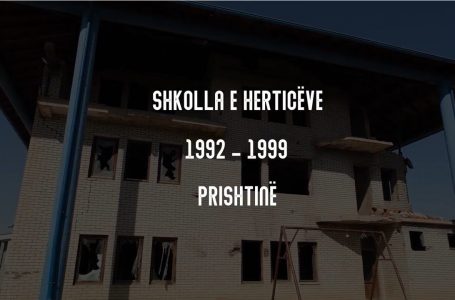 Rrëfim për shtëpinë shkollë të familjes Aliu, Shkolla e Herticëve