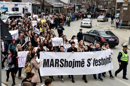 ​“Kundër patriarkatit që vret”, sot marsh edhe në Pejë