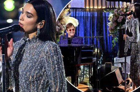 Dua Lipa jep performancë të mrekullueshme me Elton John në “Oscars 2021”