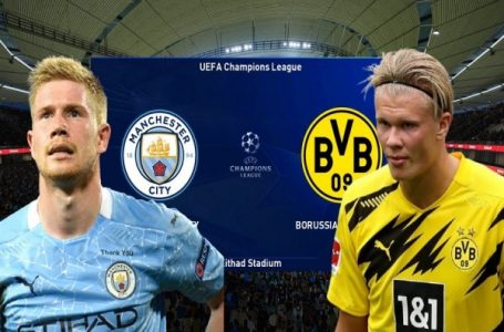 Manchester City-Borussia Dortmund  ​formacionet e mundshme