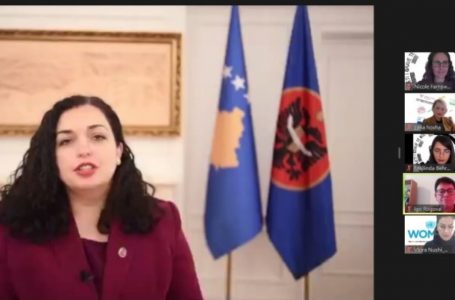 ​Osmani: Do të sigurohemi që gratë jo vetëm të jenë të përfshira në dialog, por edhe të konsultohen vazhdimisht