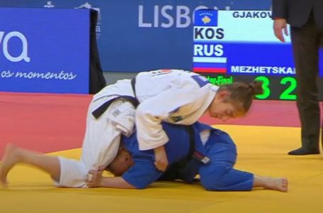 Nuk ndalet Nora Gjakova, fiton sërish me “ippon” dhe kualifikohet në çerekfinale