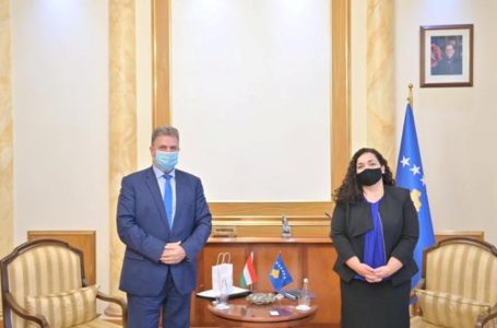 Osmani takon ambasadorin hungarez