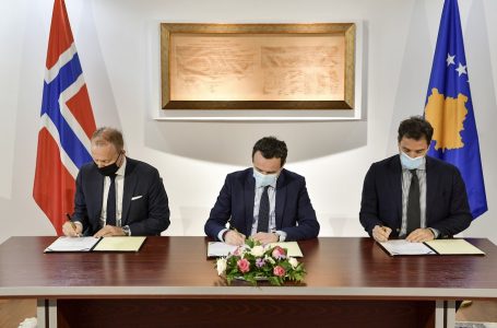 ​Kurti dhe ambasadori i Norvegjisë nënshkruajnë memorandum mirëkuptimi