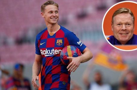 Frenkie de Jong: S’dua të imitoj Koeman te Barcelona