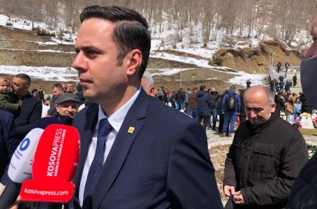 Abdixhiku: Dëshmorët e Koshares na kujtojnë sa e vlefshme është sakrifica për liri