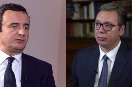 Në shtator Kurti e Vuçiq takohen në Paris