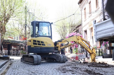 ​Qyteti historik i Prizrenit me rrjet elektrik nëntokësor