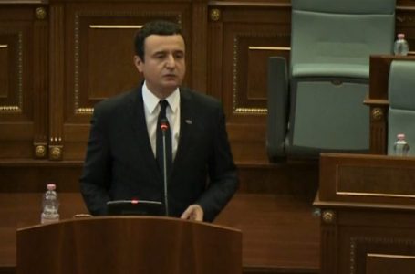 Kurti, opozitës: Jeni të paaftë për të kritikuar Qeverinë