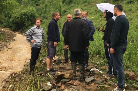 ​Reshjet e shiut bllokuan 20 familje në Pogragjë e Sllubicë të Gjilanit