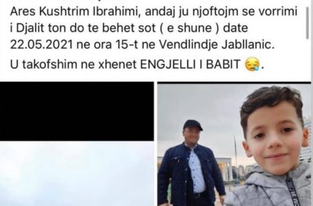 I ipet lamtumira e fundit 8-vjeçarit që vdiq në aksident në Gjakovë