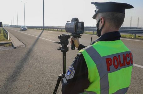 Mbi 500 shoferë janë dënuar për mosrespektim të shpejtësisë