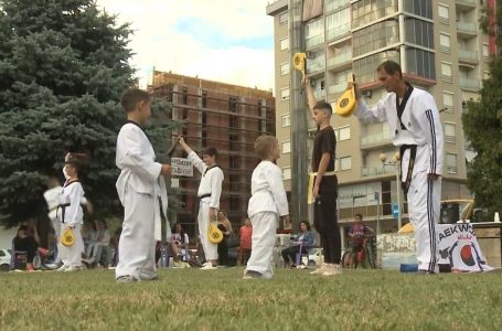 Klubi i Taekwondos “Dearti” performon në kuadër të Ditës së Çlirimit të Gjakovës