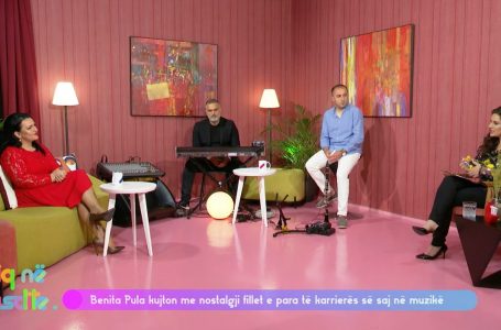 Benita Pula në “Miq në pasdite”
