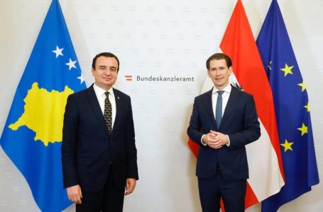 ​Kurti jep detaje rreth takimit me kancelarin Kurz