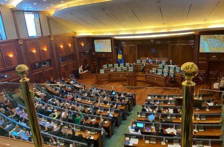 Kuvendi mban sot seancë plenare