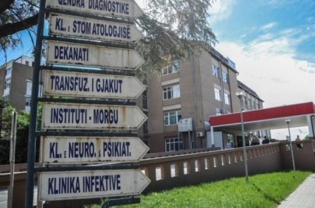 ShSKUK: Në klinikat e QKUK-së po trajtohen 88 pacientë nga COVID-19