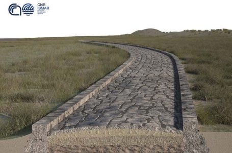 Një rrugë e lashtë romake zbulohet në fund të lagunës së Venecias