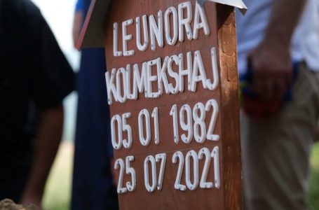 Varroset Leunora Gjota Kolmekshaj e cila humbi jetën në aksidentin tragjik në Kroaci