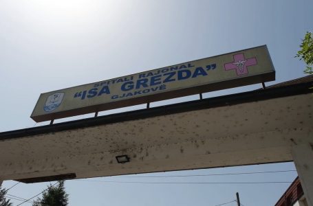 Në spitalin e Gjakovës 9 pacientë po trajtohen për Covid-19