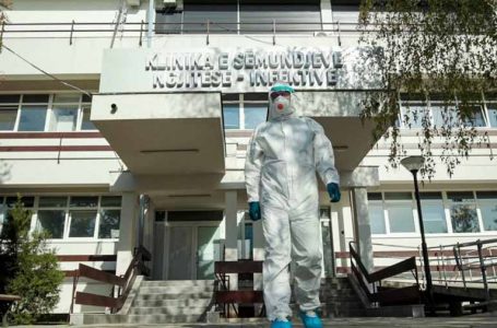 Numri i pacientëve të shtrirë në klinikat COVID dhe spitalet e përgjithshme ka shkuar në 466