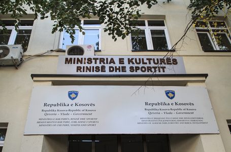 Ministria ndan 5 milionë € për kulturë, rini e sport