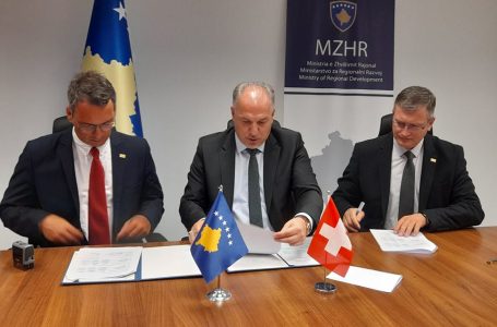 Caritasi zviceran e ndihmon MZhR me një shumë prej 2.6 milionë eurove