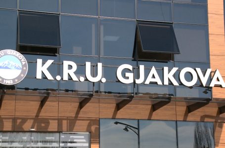 KRU “Gjakova” vazhdon punimet në Rrugën “Skënderbeu”