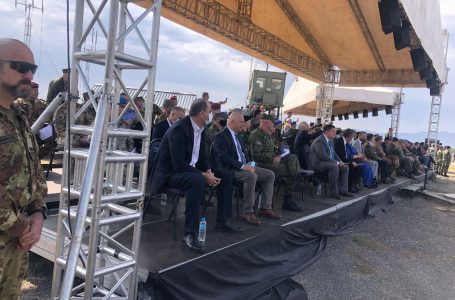 Kryetari Gjini i pranishëm në stërvitjen operacionale të trupave të KFOR-it
