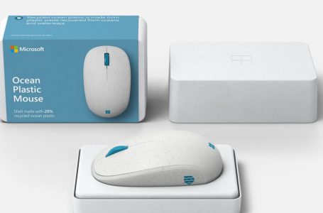 Microsoft prodhoi një mouse wireless nga plastika e ricikluar