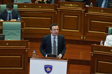 Kurti fajëson BE-në për mosliberalizim të vizave