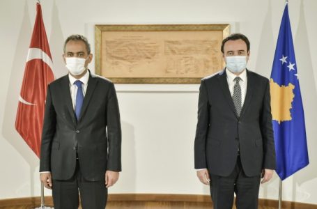 ​Kurti në takim me ministrin e arsimit të Turqisë, flasin për avancimin e bashkëpunimit