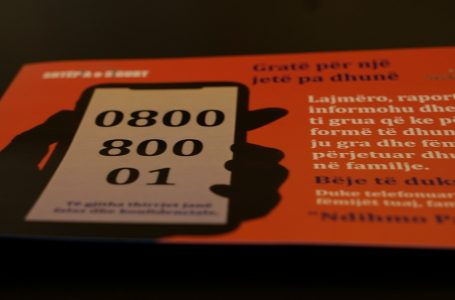 0800 800 01, linja telefonike pa pagesë nga “Shtëpia e Sigurtë”