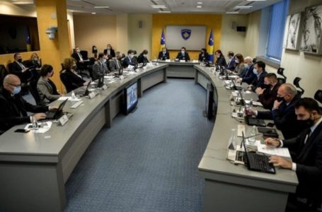 Vendimet që u miratuan sot nga Qeveria Kurti