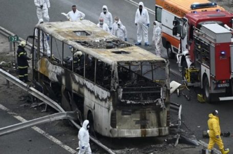 ​Identifikimi i ADN-ve të viktimave të autobusit në Bullgari do të zgjasë shtatë ditë