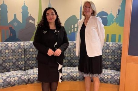 Presidentja Osmani i bën thirrje Amerikës për luftimin e ndikimit rus e kinez në Ballkan
