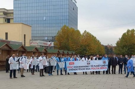 Qeveria deklarohet rreth protestave të punëtorëve shëndetësor