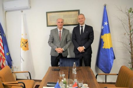 Kryesuesi i KPK-së njofton ambasadorin e Norvegjisë për të arriturat e sistemit prokurorial