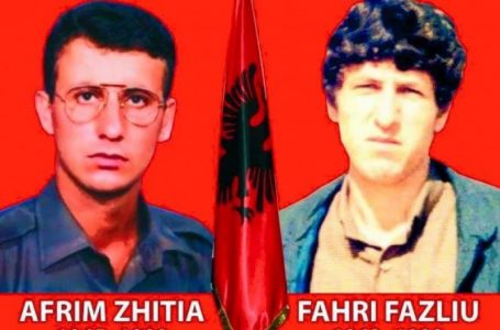 Përkujtohen dëshmorët: Afrim Zhitia dhe Fahri Fazliu