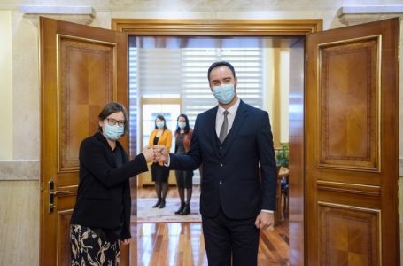 ​Konjufca priti në takim drejtoreshën e Zyrës Rajonale të UNDP për Evropë, Spoljaric Egger