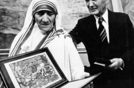 41-vjetori i ndarjes së çmimit Nobel për Shën Terezën