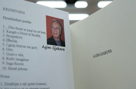 Shkrimtari Agim Gjakova promovon dy romane