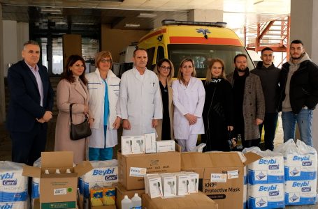 Spitali i përgjithshëm “Isa Grezda” përfiton donacion nga klubet Rotariane